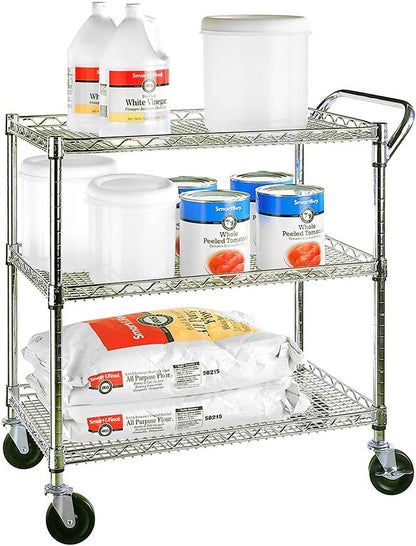 Seville Classics 3-Tier UltraDurable Commercial-Grade NSF-Certifed Service - Image 9