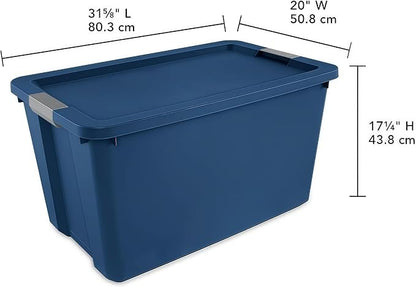 34 Gallon Heavy-Duty Wheeled Storage Bin - Image 2