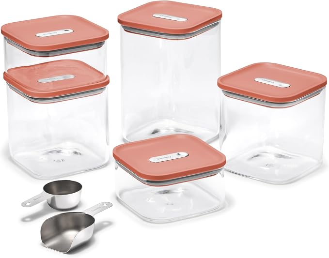 Caraway 14-Piece Glass Airtight Food Storage Containers by Caraway