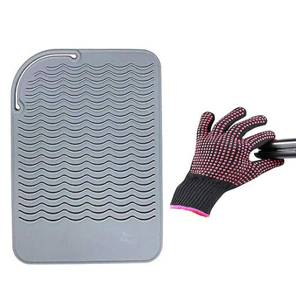 Heat Resistant Glove with Silicone Bump Mat - Image 7