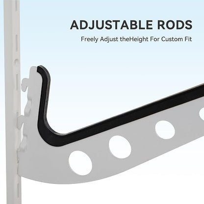 2 Board Surf Rack Wall Mount for Surfboard, Snowboard Storage Adjustable Wall - Image 5