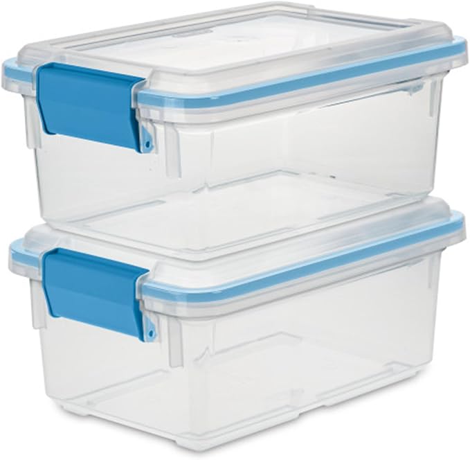 Sterilite 24-Pack Gasket Box, Weather-Resistant Storage Bins - Image 6