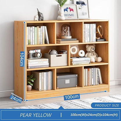 IOTXY Open Shelf Low Bookcase - Image 2