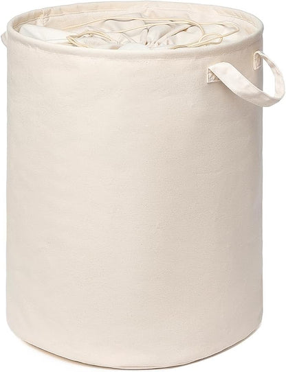 Foldable Storage Bins with Lids Cotton Canvas Rectangular Storage Box Ideal - Image 7