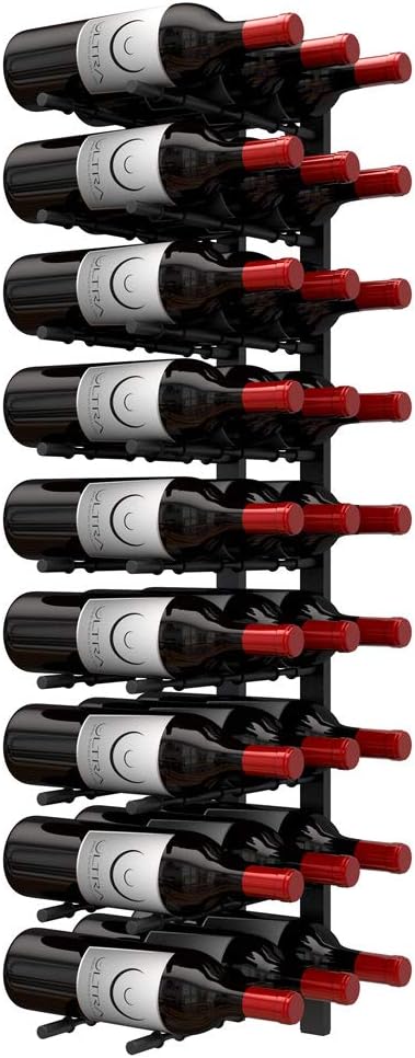 Ultra Wine Racks Wall Mounted Label-Out Wine Racks by UltraWineRacksCellars