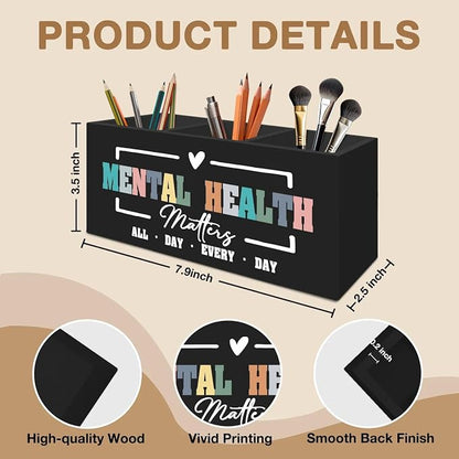 Mental Health Matters Pen Pencil Holder Organizer - Image 7