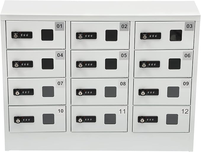 12 Slot Cellphone Charging Station Cell Phone Locker - Image 8