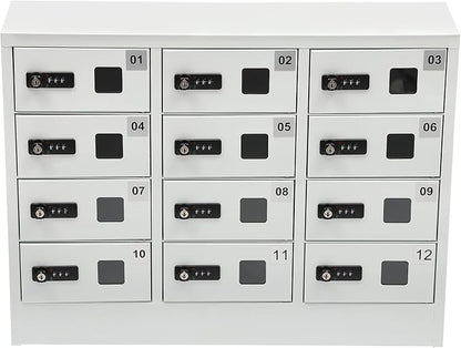 12 Slot Cellphone Charging Station Cell Phone Locker - Image 8