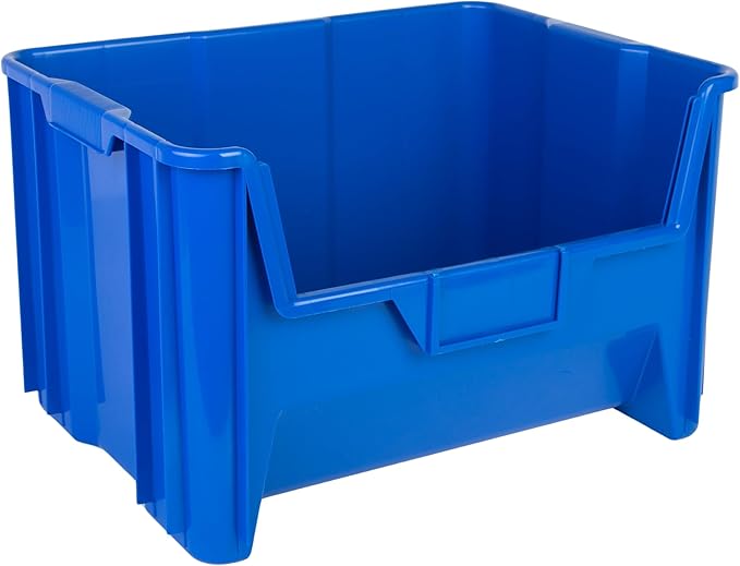 Hudson Exchange 20" x 15" x 12.5" Plastic Giant Stackable Hopper Bin Container by HudsonExchange