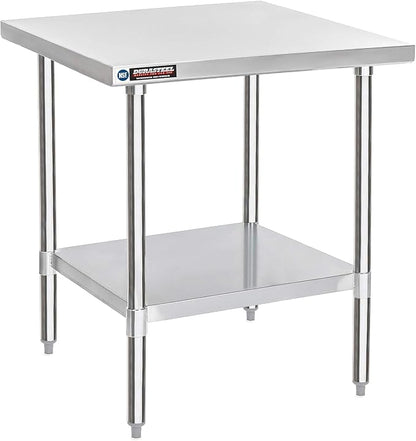DuraSteel 30x30 Stainless Steel Work Table by DuraSteel