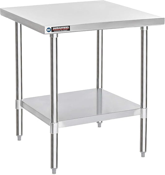 DuraSteel 30x30 Stainless Steel Work Table by DuraSteel