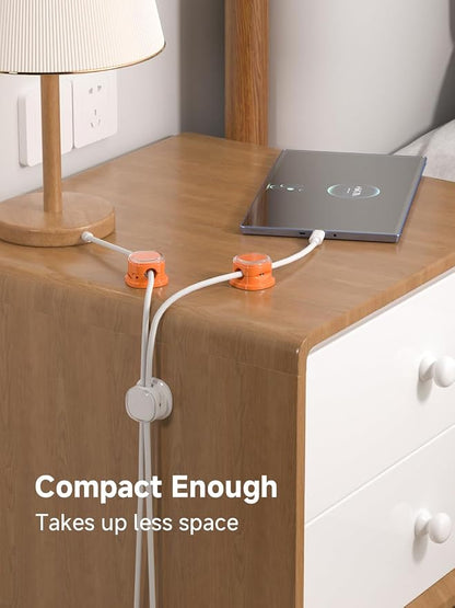 Magnetic Cable Clips, Adjustable Cord Holder Management, Adhesive Wire Keeper - Image 7
