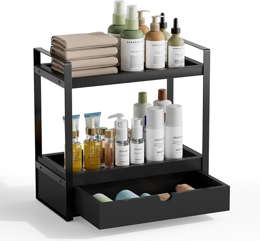 2-Tier Bathroom Organizer Countertop by Boulphia