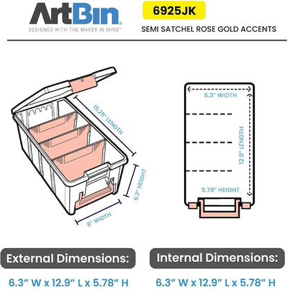 ArtBin Semi Satchel Portable Craft Organizer - Image 2