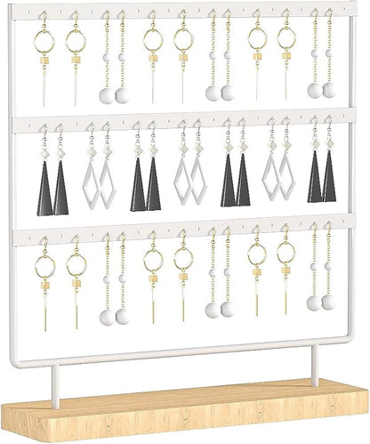 Earring Holder Organizer, Pierced Large Earrings Display Stand by Ausalivan