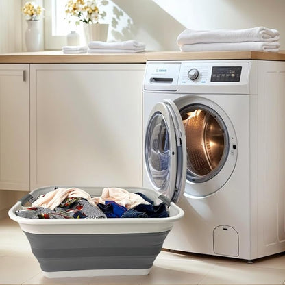 SAMMART 42L Collapsible Plastic Laundry Basket - Image 4