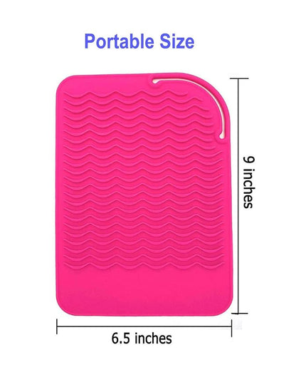 Heat Resistant Mat for Curling Iron, Flat Irons and Hair Straightener Hair - Image 4