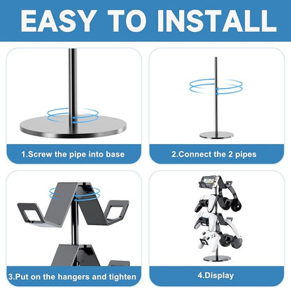 Controller Holder 4 Tier, Headphone Stand - Image 4