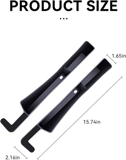 2PCS Car Seat Gap Filler, Automotive Seat Organizer Fill The Gap Between Seat - Image 2