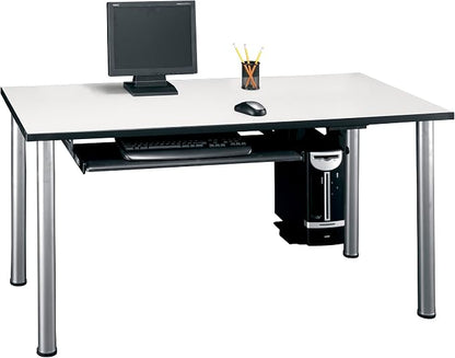 Bush Business Furniture Universal Keyboard Shelf in Black, Desk Accessories - Image 2