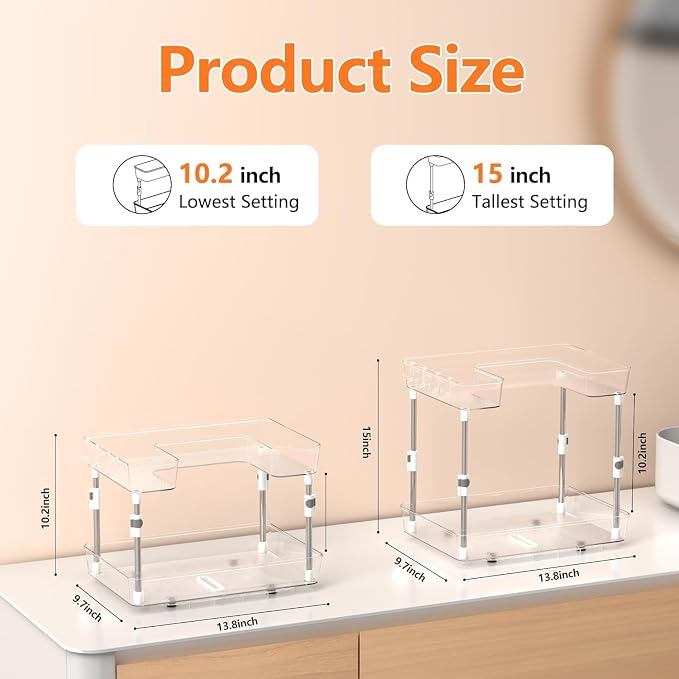 2 Tier Lazy Susan Organizer - Image 4
