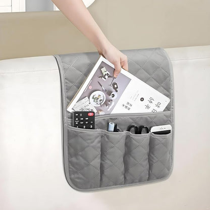 Sofa Armrest Organizer Non-Slip Arm Chair Bedside Caddy Storage Organizer - Image 7