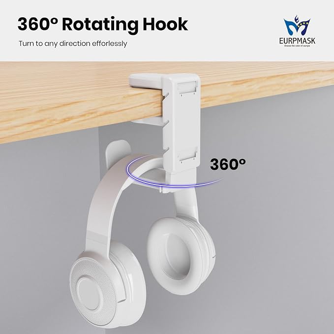 3-in-1 PC Gaming Headset&Controller Holder - Image 5