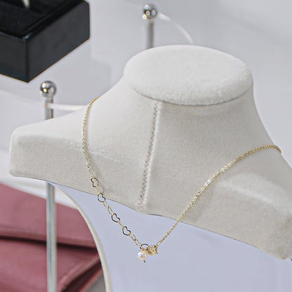 Necklace Bust Display Stand, Jewelry Necklace Organizer Rack - Image 3
