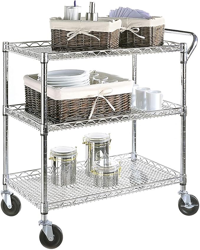 Seville Classics 3-Tier UltraDurable Commercial-Grade NSF-Certifed Service - Image 5