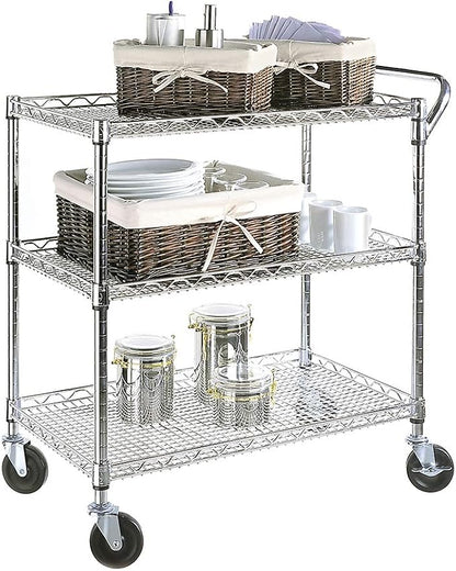 Seville Classics 3-Tier UltraDurable Commercial-Grade NSF-Certifed Service - Image 5