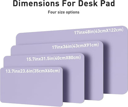 Aothia Leather Desk Pad Protector, Large Mouse Pad, Office Desk Mat, Non-Slip - Image 7