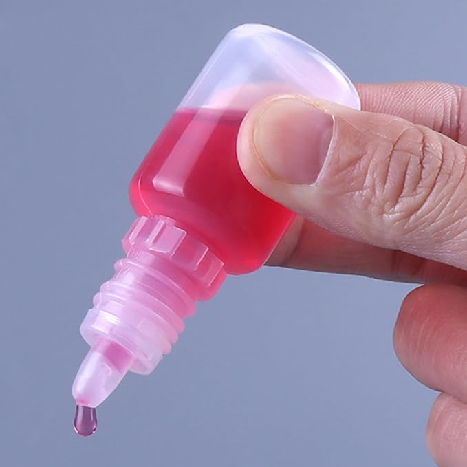 12PCS 15ML White Plastic Empty Squeezable Dropper Bottles Portable Eye Liquid - Image 6