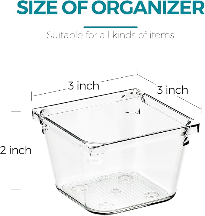 4 Pack Drawer Organizer - Image 2