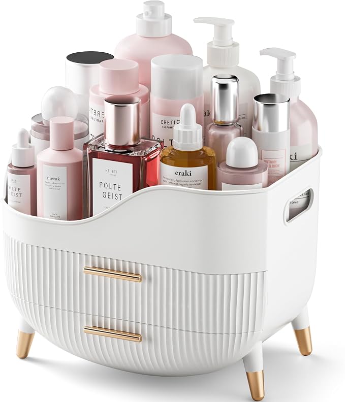 Makeup Organizer with Drawers, Skincare Organizer by Pajiriona