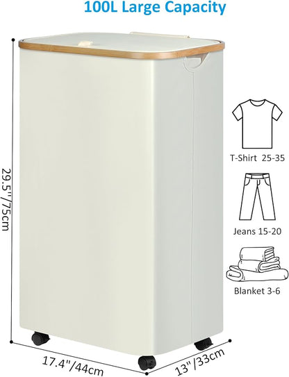 efluky Slim Laundry Basket - Image 6