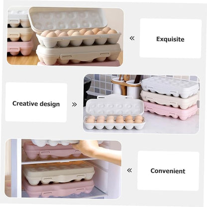 Toyvian 2pcs Egg Storage Container - Image 6