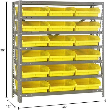 Quantum Storage Systems 1239-109YL Steel Shelving Unit - Image 2