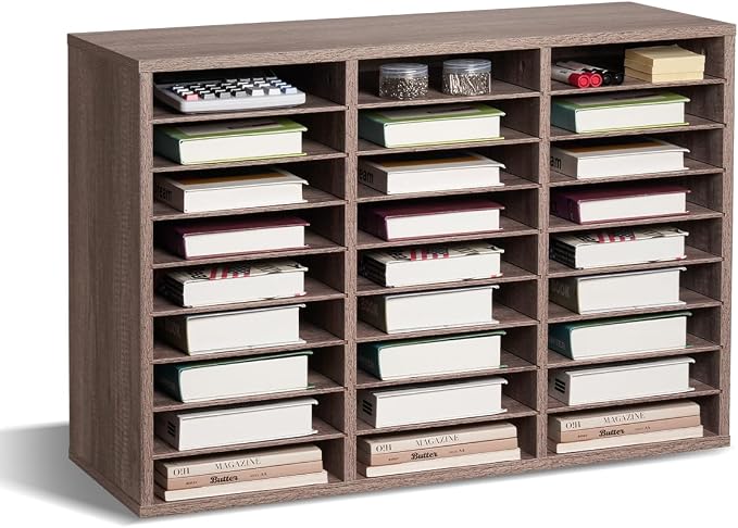 VEVOR Literature Organizer, 27 Compartments Office Mailbox by VEVOR