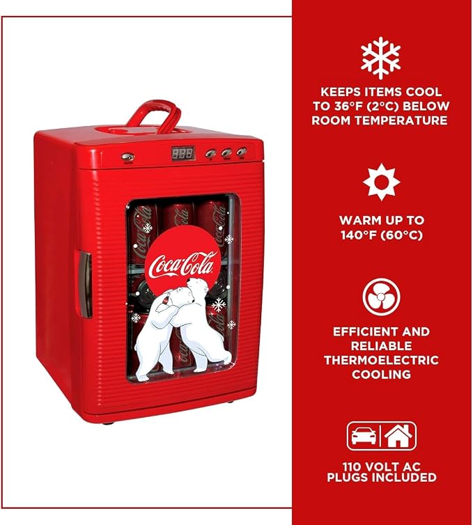Coca Cola Mini Fridge - Image 4