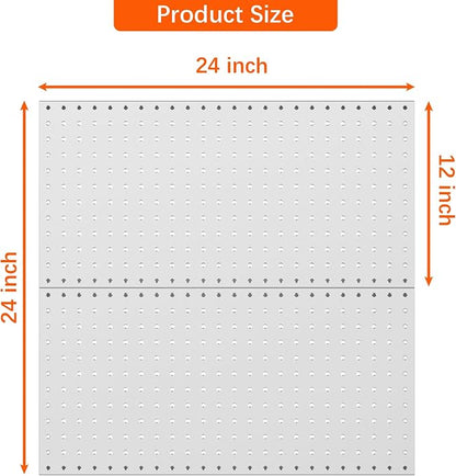 WALMANN Metal Pegboard Panels for Wall Garage Tools Pegboard for Garage - Image 3