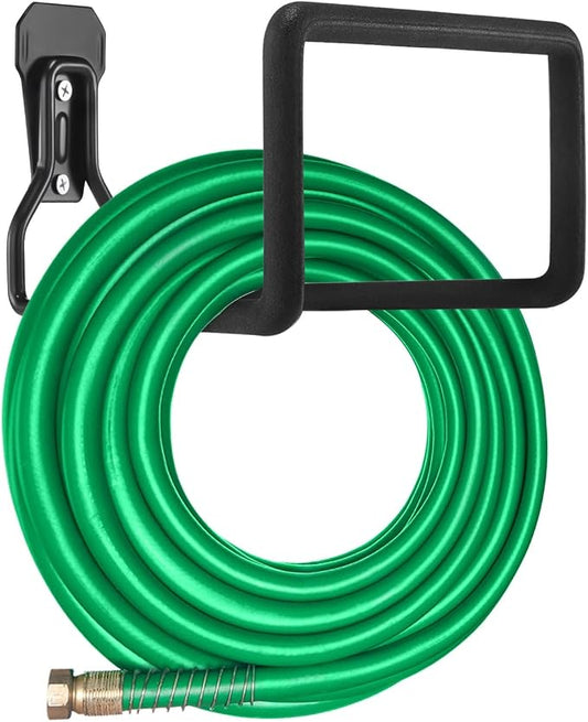 Metal Hose Reel, Hose Holder Hose Hanger Heavy Duty Hose Holders Wall Mount by Sageme