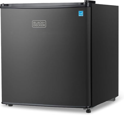 BLACK+DECKER 1.7 Cu. Ft. Compact Refrigerator, ENERGY STAR Certified, Single by BLACKDECKER