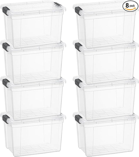 Superio Clear Storage Boxes by Superio