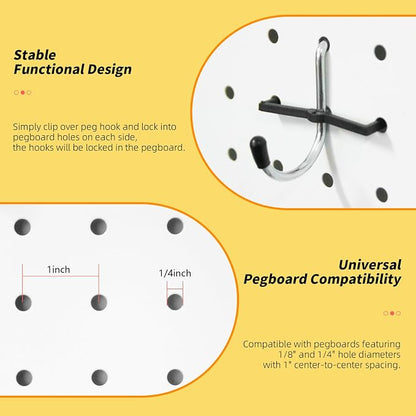 279PCS Metal Pegboard Hooks Organizer Kit - Image 5