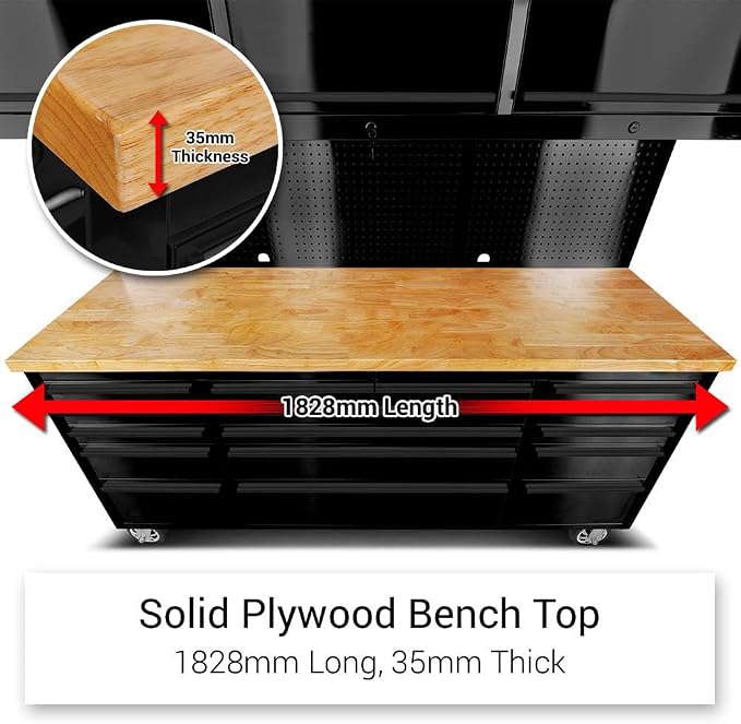 72 inch 15 Drawers Tool Chest - Image 3