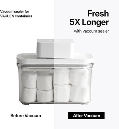 VAKUEN Premium Airtight Food Storage Containers, Mini 9P/SET include Vacuum - Image 5