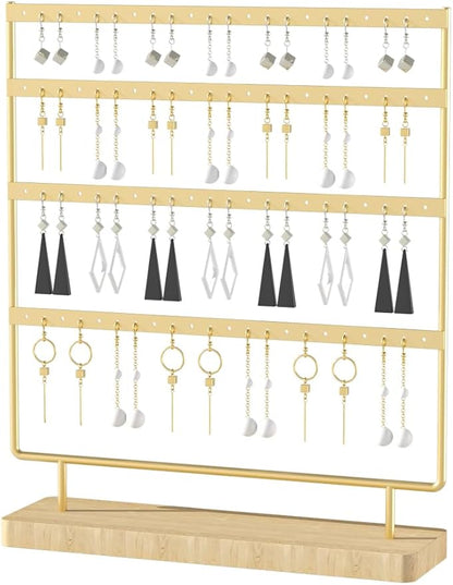 Earring Holder Organizer, Pierced Large Earrings Display Stand by Ausalivan