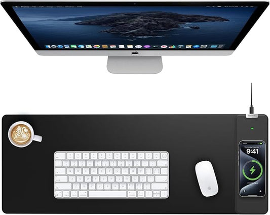 TopMade Wireless Charging Mouse Pad, 31.5"x11.81" XL Large Gaming Mousepad by TopmadeProduct-Ordernow
