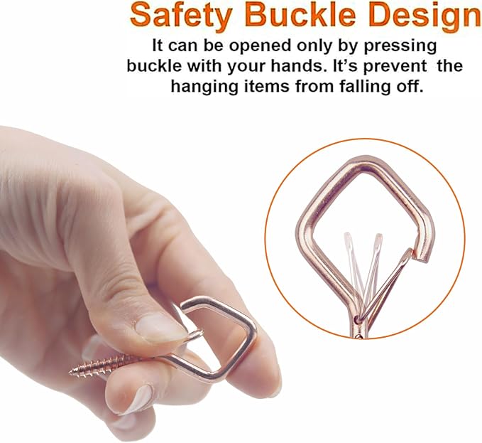 35PCS Eye Screw Hooks for Hanging Heavy Duty - Image 4