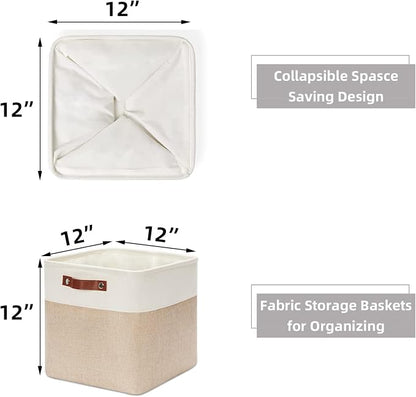 HNZIGE Foldable Storage Baskets Cube Storage Baskets - Image 5